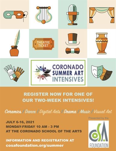 summer intensives poster